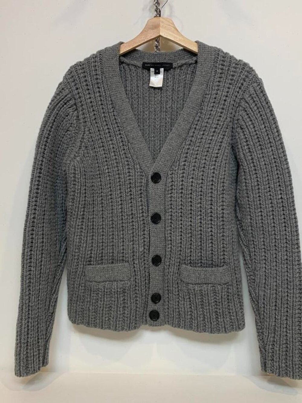 Marc by Marc Jacobs Women's Grey Cardigan